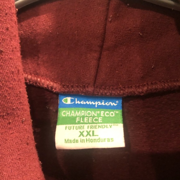 FORDHAM UNIVERSITY unisex hoodie Champion Size 2x - Picture 3 of 5